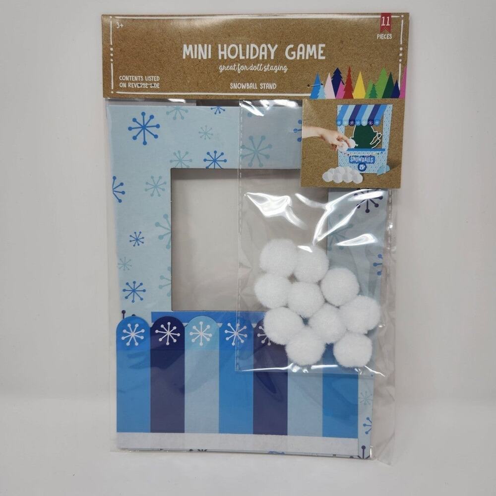 Holiday Helper Elf Snowball Stand Prop